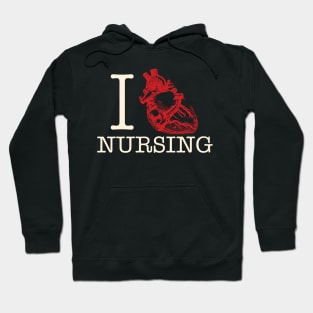 I Heart Nursing Hoodie